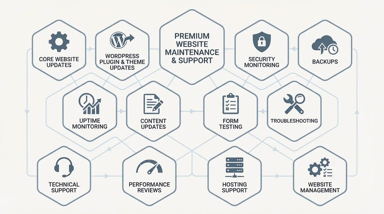 What Is Included in Our Website Maintenance and Support Service